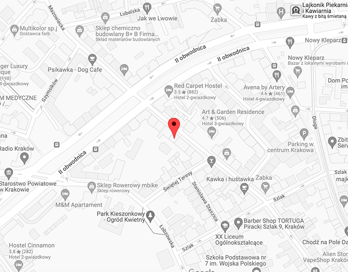 Kancelaria Dagmara Matyas mapa